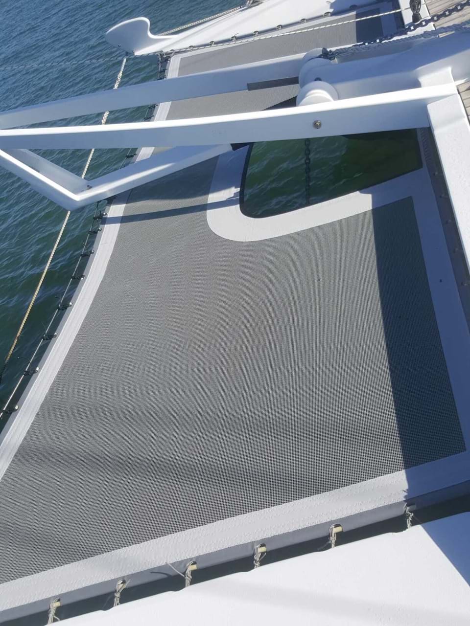 Trampoline Mesh for Catamaran
